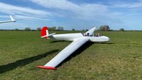 Mitglieder des Bundeausschusses_Historie_und_Technik_bei der Winterwartung_des Segelflugzeugs Kranich_III